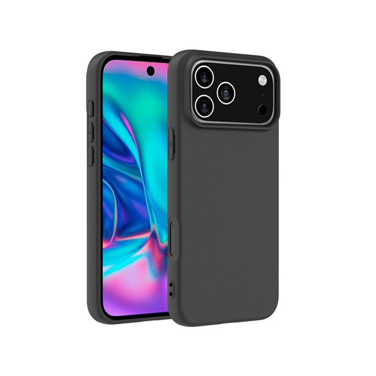 iPhone 17 Pro Max Mobilskal Soft Matte - Svart | 2353 | AlltMobil
