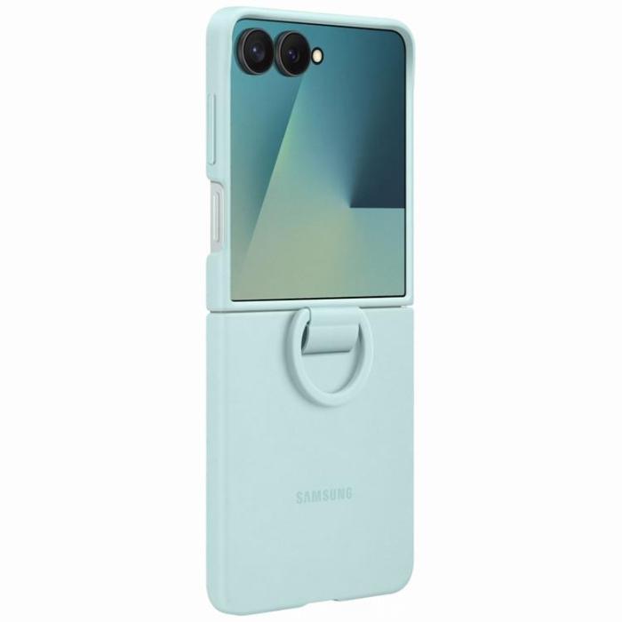 Samsung - Samsung Galaxy Z Flip 7 Mobilskal Ring - Mynta