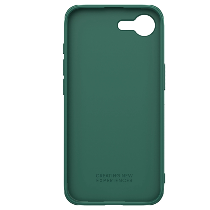 Nillkin - Nillkin iPhone 16e Mobilskal Frosted Shield Pro - Grön