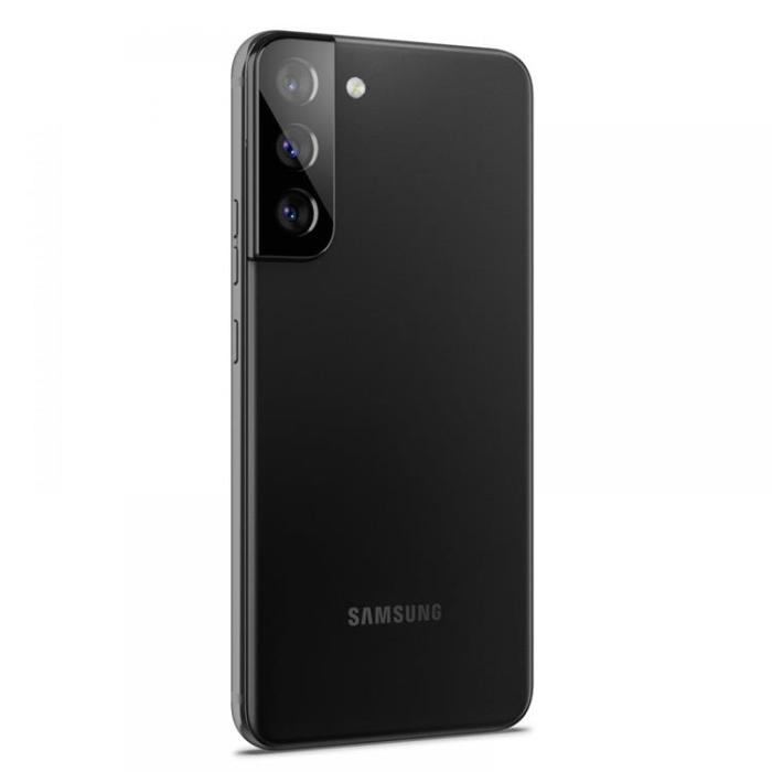 UTGATT - Spigen 2-Pack Kameralinsskydd Galaxy S22/S22 Plus - Svart