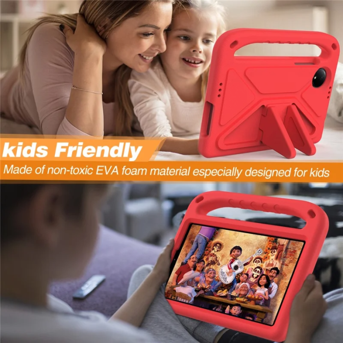 A-One Brand - Xiaomi Redmi Pad SE Skal EVA Handgrepp Kickstand - Röd