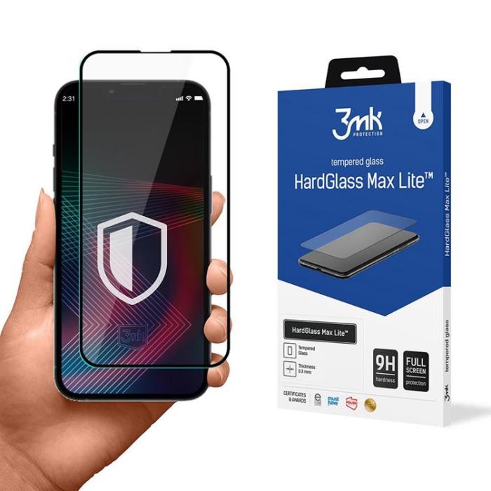 3MK - 3mk iPhone 14/13 Pro/13 Härdat Glas Skärmskydd Max Lite