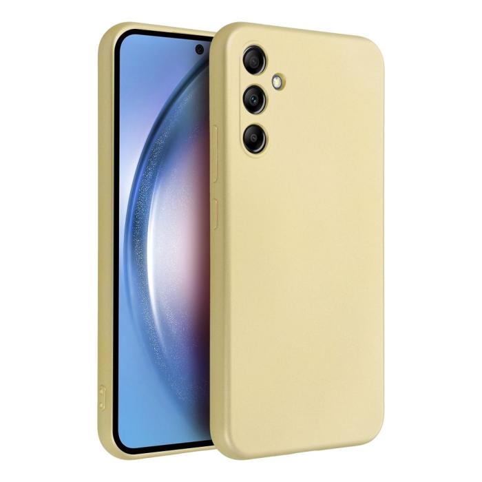 OEM - METALLIC Skal för Samsung A34 5G guld