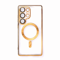A-One Brand - iPhone 16e Mobilskal MagSafe Electroplated - Guld