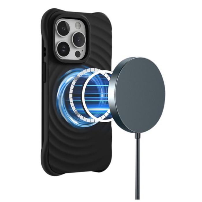 OEM - iPhone 11 Mobilskal Magsafe Circle - Svart
