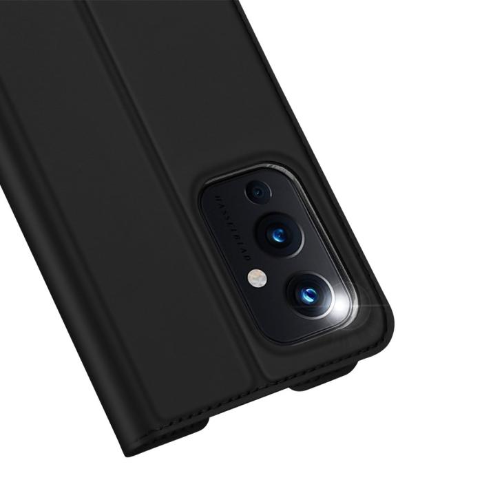 UTGATT - Dux Ducis Skin Series Plånboksfodral OnePlus 9 - Svart