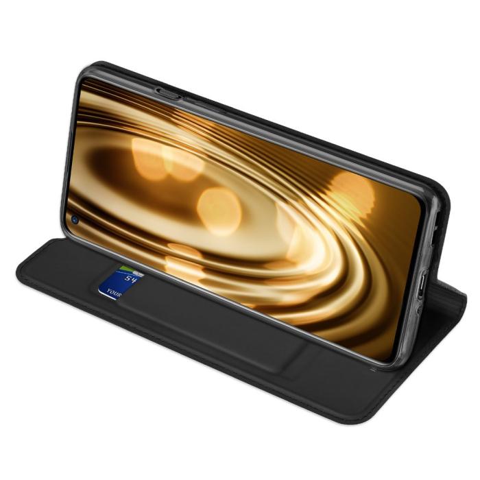 UTGATT - Dux Ducis Skin Series Plånboksfodral OnePlus 9 - Svart