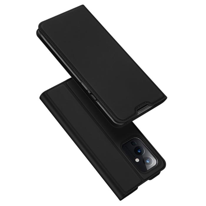 UTGATT - Dux Ducis Skin Series Plånboksfodral OnePlus 9 - Svart