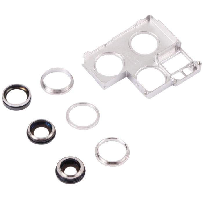UTGATT1 - iPhone 13 Pro Max Kameralins + Bracket - Silver