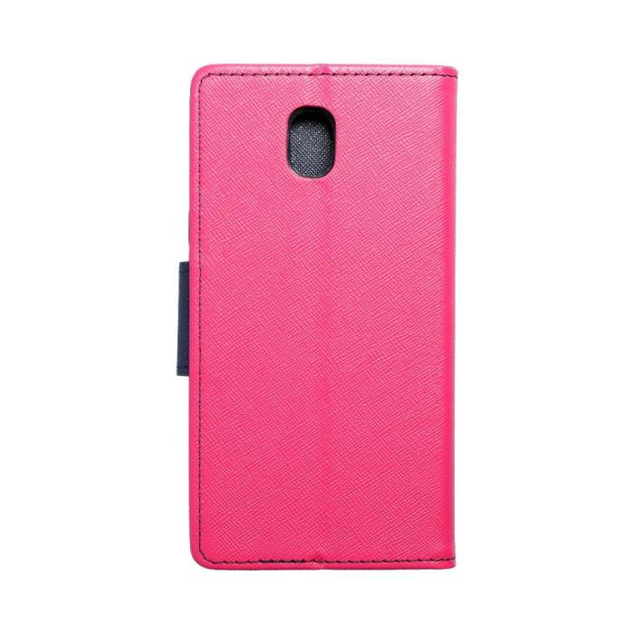 OEM - Fancy Plånboksfodral till Samsung Galaxy J5 2017 Rosa/navy