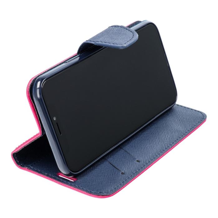 OEM - Fancy Plånboksfodral till Samsung Galaxy J5 2017 Rosa/navy