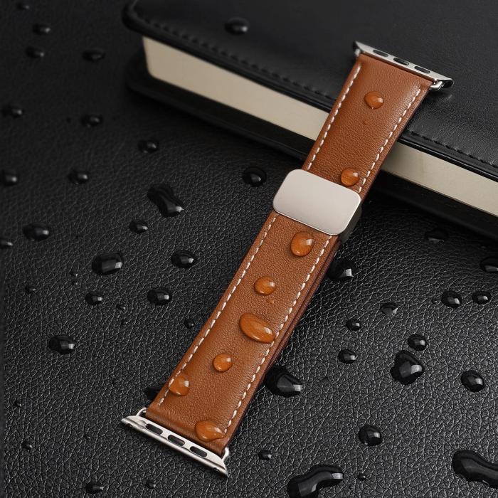 Dux Ducis - Dux Ducis Apple Watch 44/45/46/49mm Armband Äkta Läder
