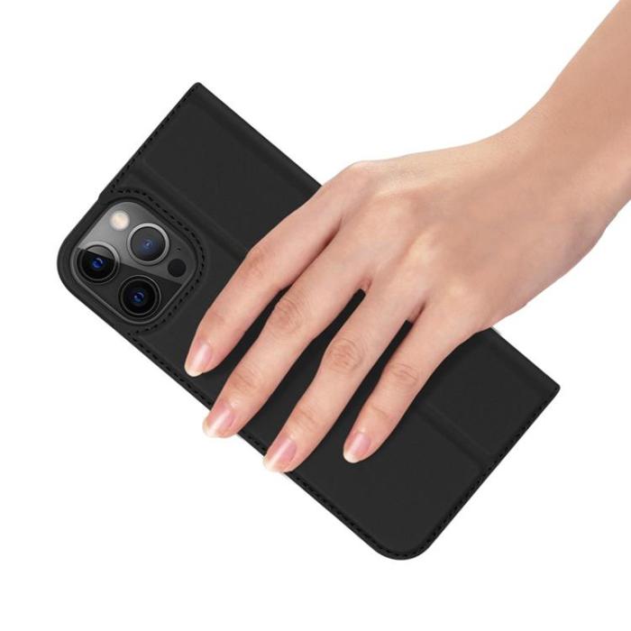 Dux Ducis - Dux Ducis Skin Series Plånboksfodral iPhone 12 Pro Max - Svart