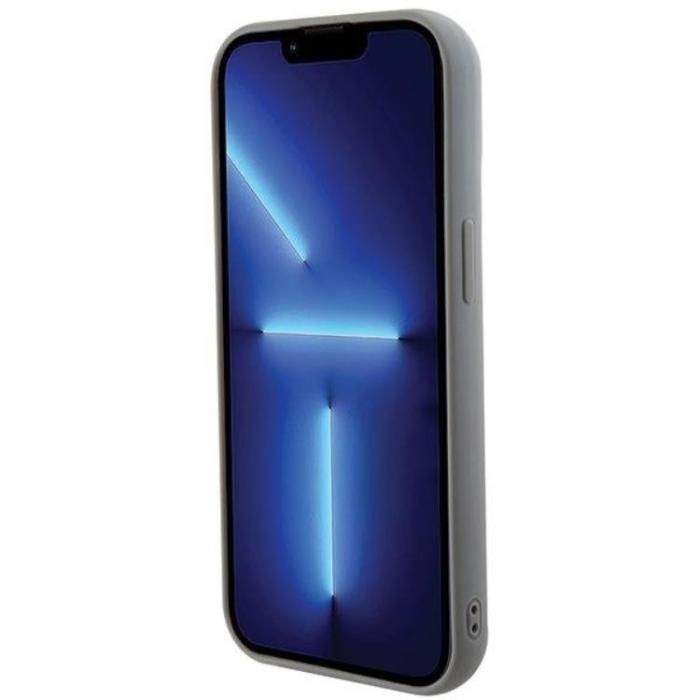 Guess - Guess iPhone 15 Mobilskal Sequin Script Metal - Silver
