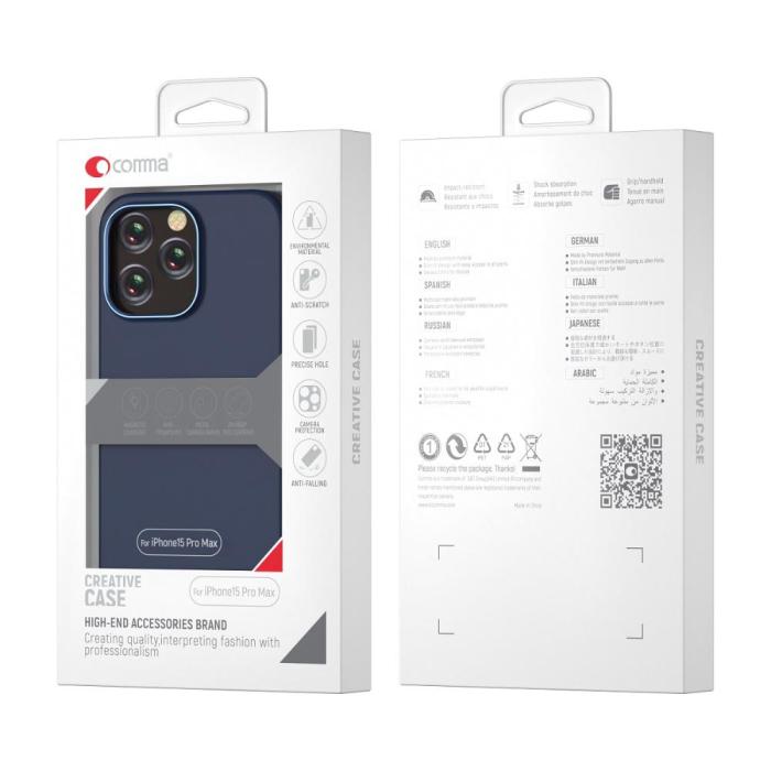 OEM - NatureMag iPhone 15 Skal Svart Miljövänligt Skydd