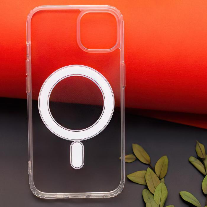 OEM - Stötdämpande Mag fodral för iPhone 13, transparent