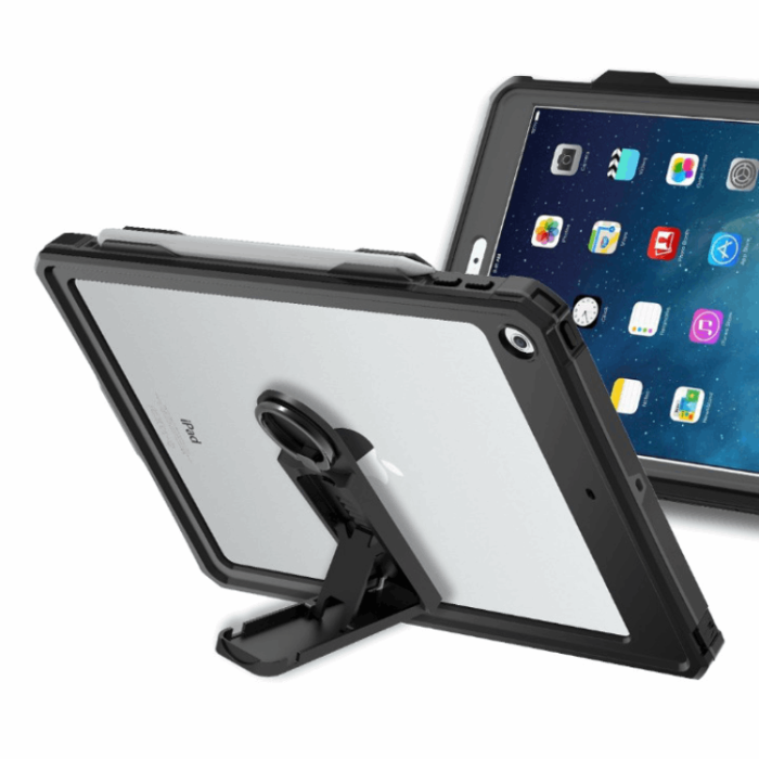 A-One Brand - iPad 10.2 (2019/2020/2021) Skal Shell Box IP68 Vattentät - Svart