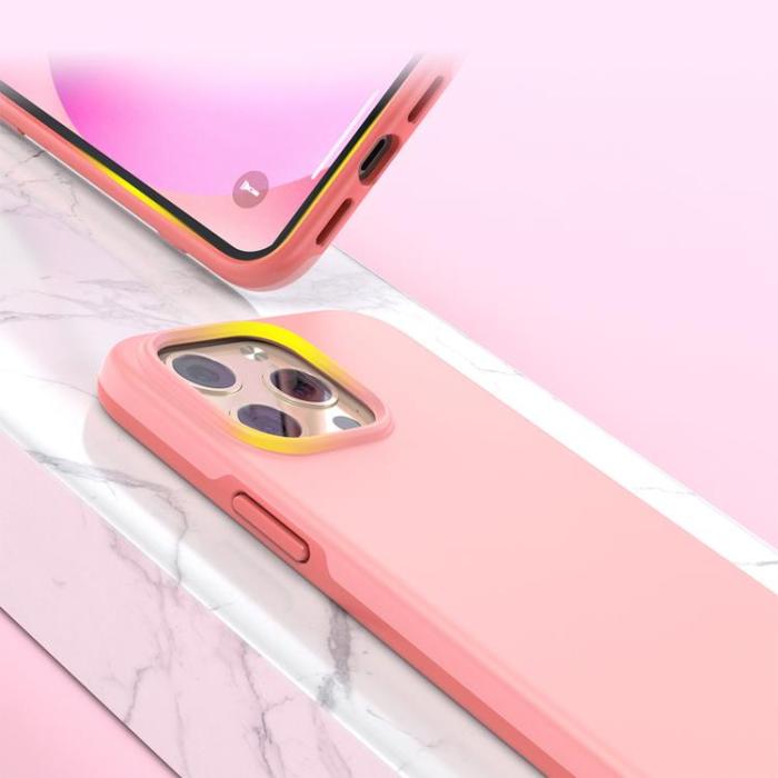 Choetech - Choetech iPhone 13 Pro Skal Magsafe MFM Anti-drop - Rosa