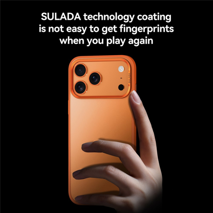 SULADA - SULADA iPhone 17 Pro Mobilskal Shockproof Matte - Titanblå