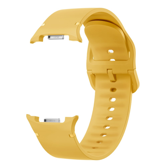 KALEBOL - Kalebol Galaxy Watch 8 (40/44/46mm) Armband Silikon - Gul