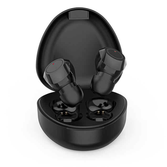 OEM - Trådlöst headset stereo TWS M9 + dockningsstation svart