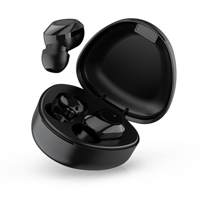 OEM - Trådlöst headset stereo TWS M9 + dockningsstation svart