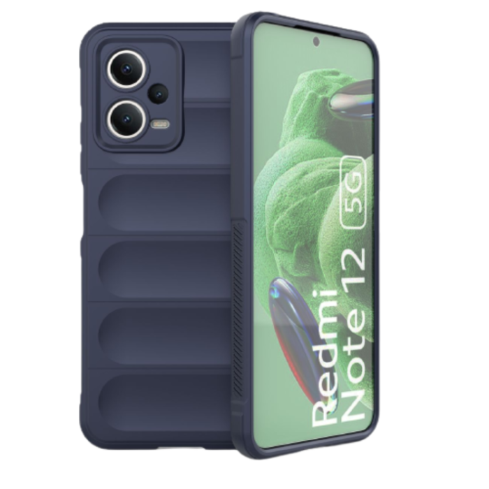 OEM - Xiaomi Redmi Note 12/Poco X5 Mobilskal Magic Shield - Blå