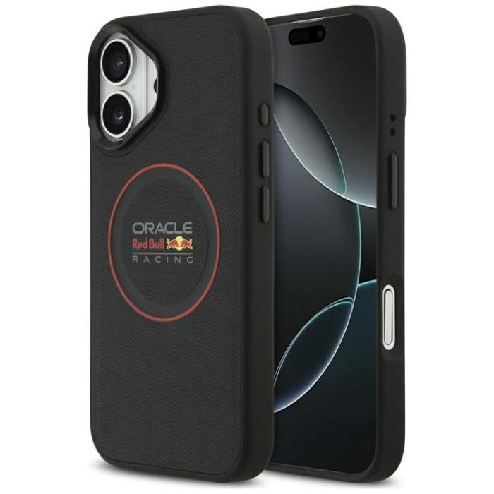 Red Bull - Red Bull iPhone 17 Mobilskal MagSafe Meshed Ring & Metal - Marinblå