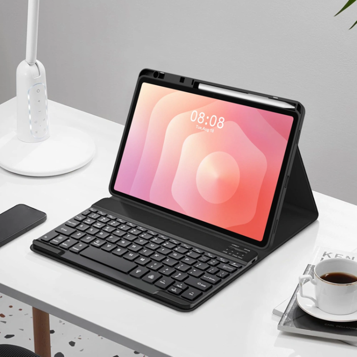 Tech-Protect - Tech-Protect Galaxy Tab S11 Fodral med Tangentbord - Svart