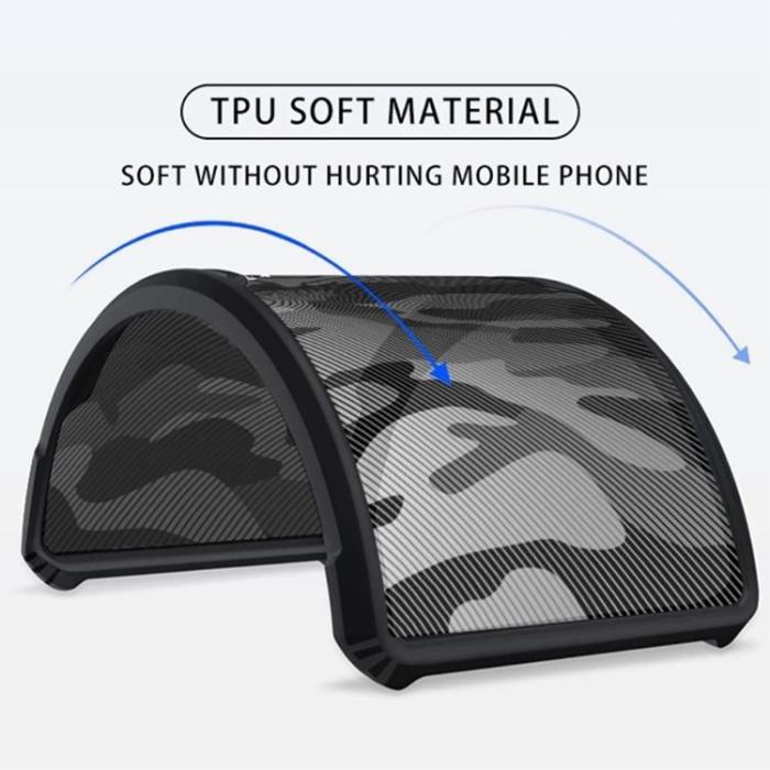 Rzants - Rzants iPhone 14 Skal Camouflage - Svart