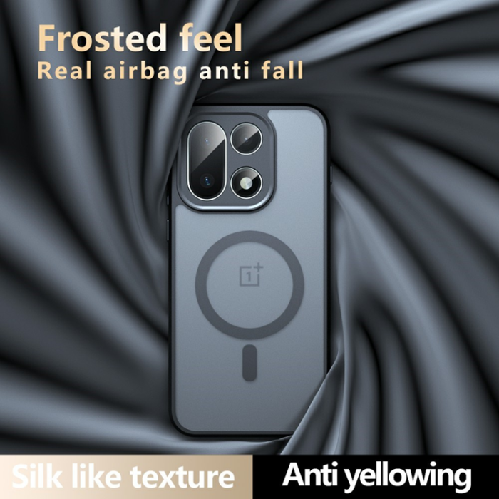 A-One Brand - OnePlus 15 5G Mobilskal MagSafe Matte Skin-Feel - Svart