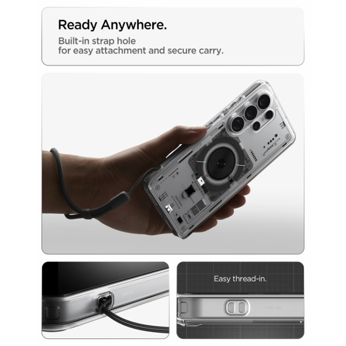 Spigen - Spigen Mobilskal För Galaxy S26 Ultra MagSafe Ultra Hybrid - Neo One