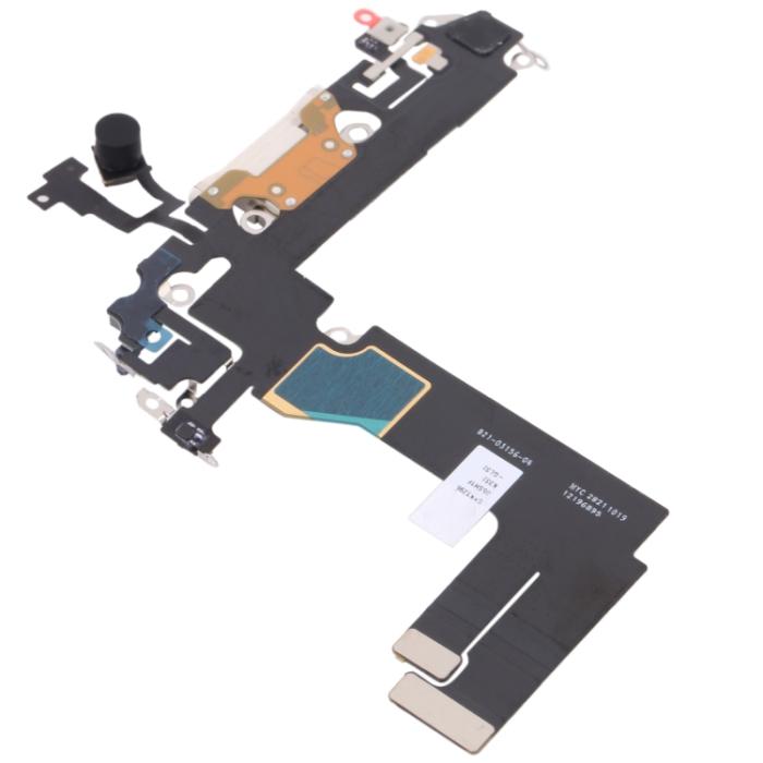 UTGATT1 - iPhone 13 Mini Laddkontakt med Flex - Vit