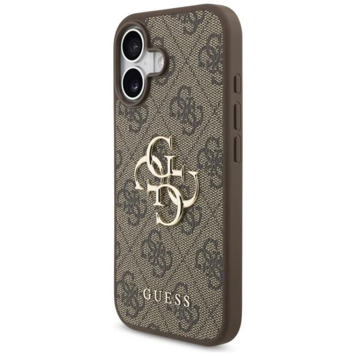 Guess - Guess iPhone 17 Mobilskal 4G Big Logo - Brun