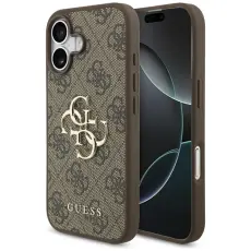 Guess - Guess iPhone 17 Mobilskal 4G Big Logo - Brun