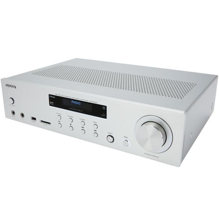 AIWA - Aiwa Förstärkare med Bluetooth 2 x 60 Watt RMS - Silver