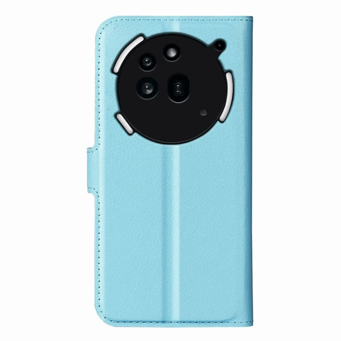 A-One Brand - Nothing Phone (3a) Pro Plånboksfodral Litchi Texture - Blå