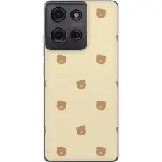 Gustaf - Mobilskal till Motorola Moto G75 med Bj&ouml;rnm&ouml;nster