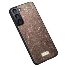 SULADA - SULADA Mobilskal till Galaxy S25 PU L&auml;der + PC + TPU Glittrande Multi-color