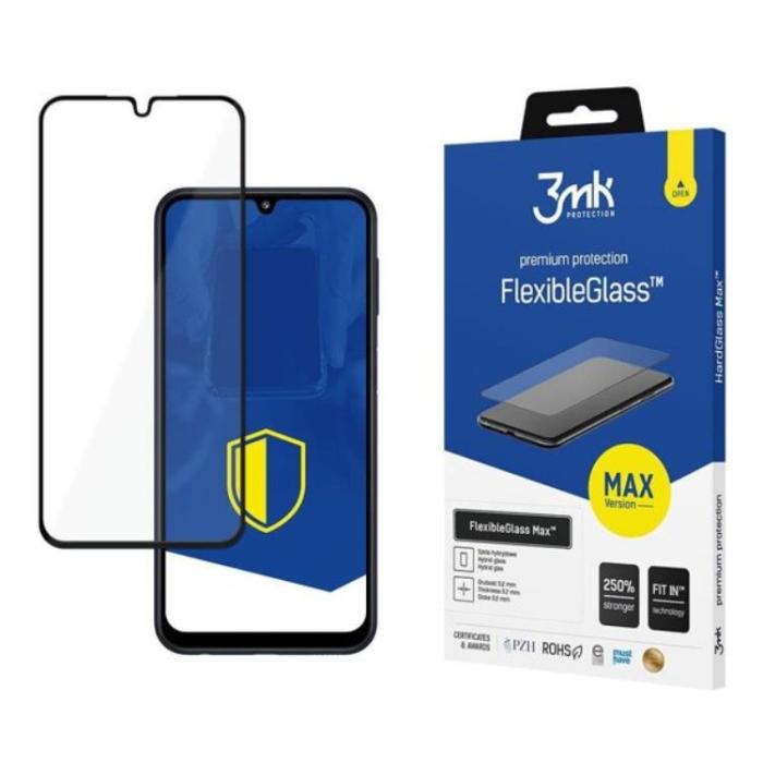 3MK - 3MK Galaxy M34 5G Max Hybrid Okrossbart Glas FlexibleGlass