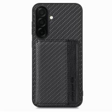 OEM - Mobilfodral f&ouml;r Samsung Galaxy S26 Konstl&auml;der RFID - Svart