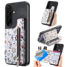 OEM - Mobilfodral f&ouml;r Samsung Galaxy S26 Konstl&auml;der RFID - Svart
