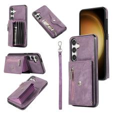 OEM - Mobilfodral f&ouml;r Samsung Galaxy S26 Flera kortfack Kickstand - Lila