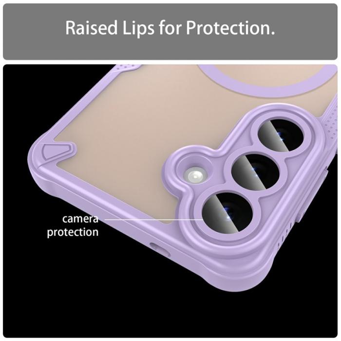 OEM - Mobilskal för Samsung Galaxy S26 Plus Magnetiskt TPU + PC - Lila