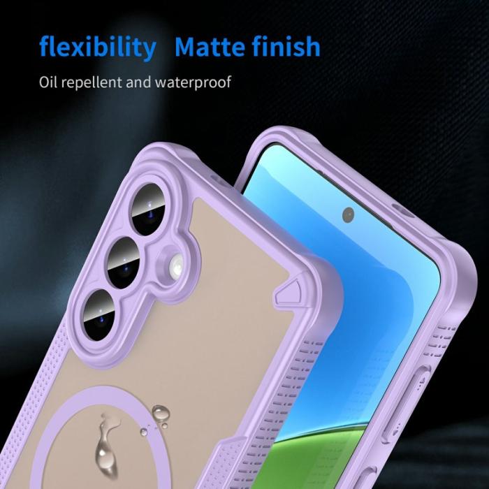 OEM - Mobilskal för Samsung Galaxy S26 Plus Magnetiskt TPU + PC - Lila