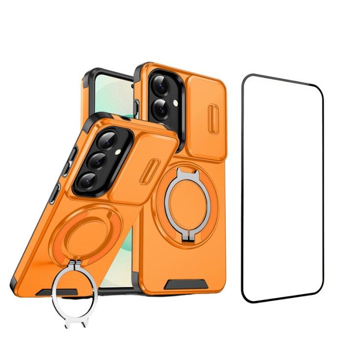 OEM - Mobilskal för Samsung Galaxy S26 Plus Magnetiskt TPU + PC - Orange