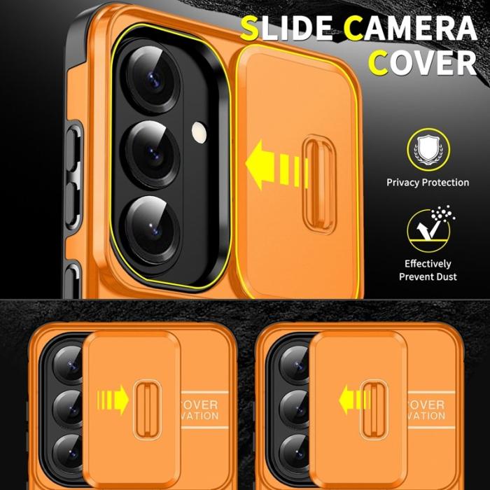 OEM - Mobilskal för Samsung Galaxy S26 Plus Magnetiskt TPU + PC - Orange