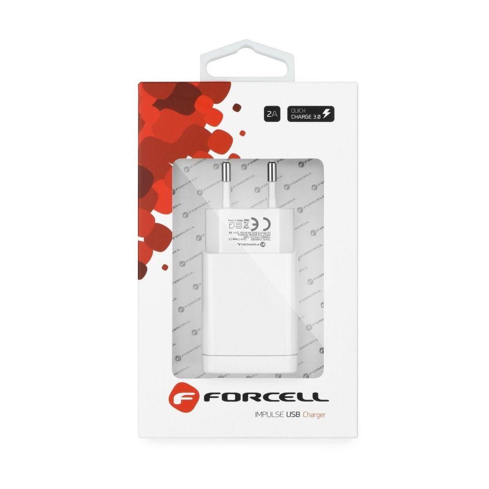 Forcell-laddare med USB-A 2.4A 18W med Quick Charge 3.0 | 505295 | AlltMobil