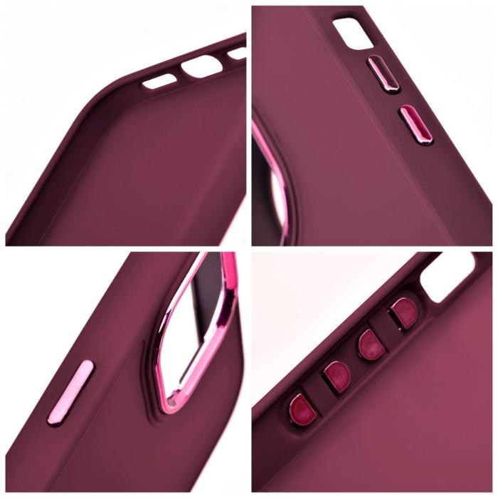 OEM - FRAME Skal för Samsung A12 lila