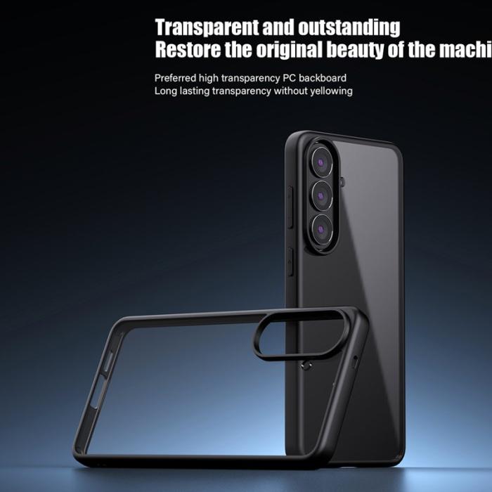 OEM - Mobilskal för Samsung Galaxy S26 Stöttålig Slim Hard PC + TPU - Svart